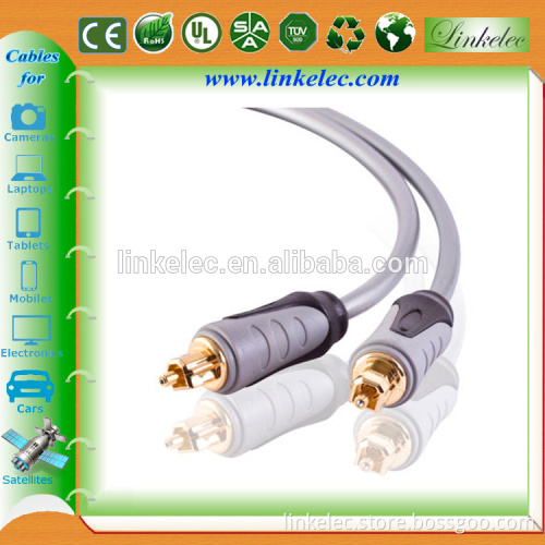 high-quality premium metal plug Toslink audio cable price